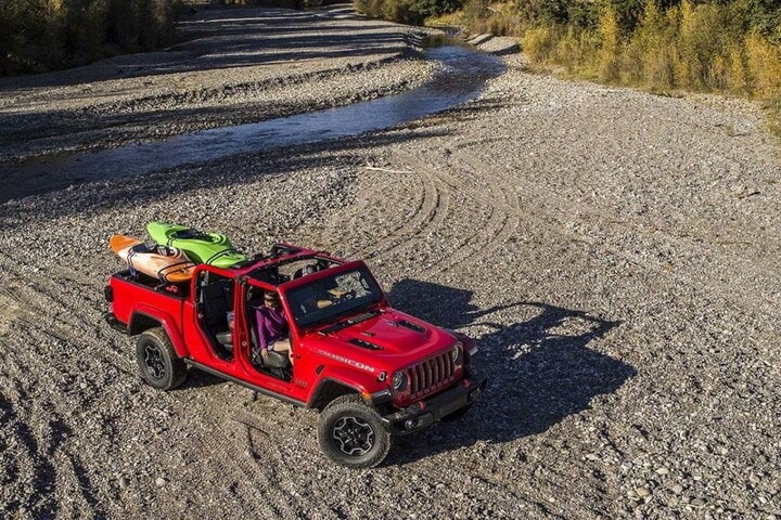 Jeep Gladiator gelekt