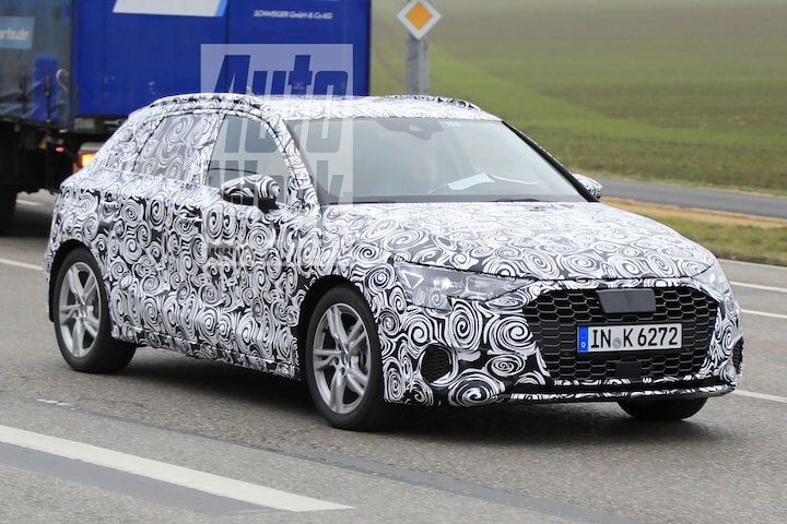Spyshots Audi A3 Sportback