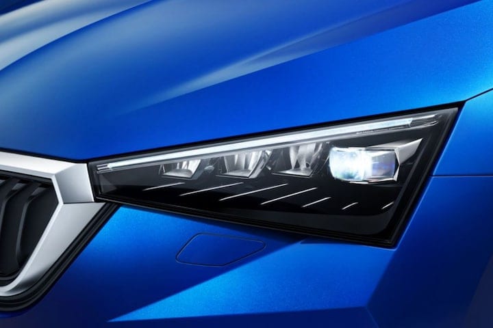 Skoda Scala teasers