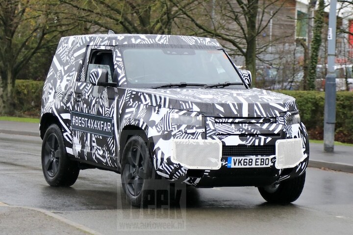Land Rover Defender 90 spionage