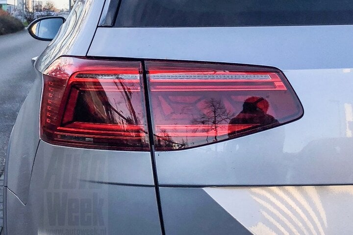 Volkswagen Passat facelift spionage