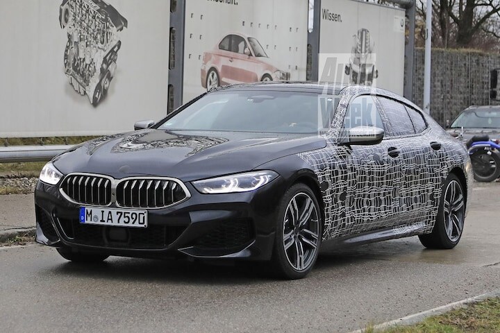 Spyshots BMW 8-serie Gran Coupé