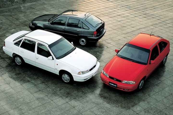De Tweeling Opel Kadett - Daewoo Pontiac Chevrolet
