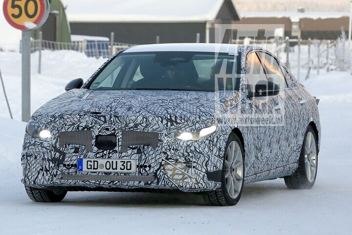 Mercedes-Benz C-klasse spyshots