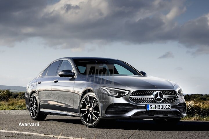 Blik to the future Mercedes-Benz C-klasse