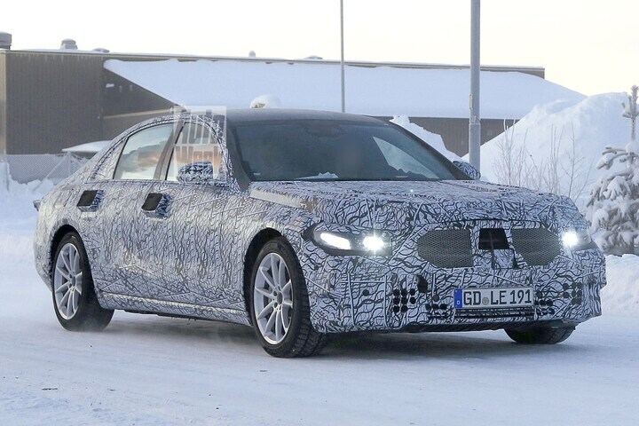 Spyshots Mercedes-Benz S-klasse