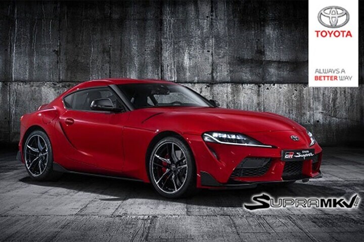Toyota Supra gelekt