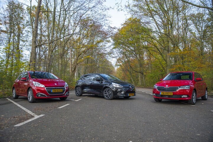 AutoWeek 1 2019 dubbeltest Peugeot Renault Skoda