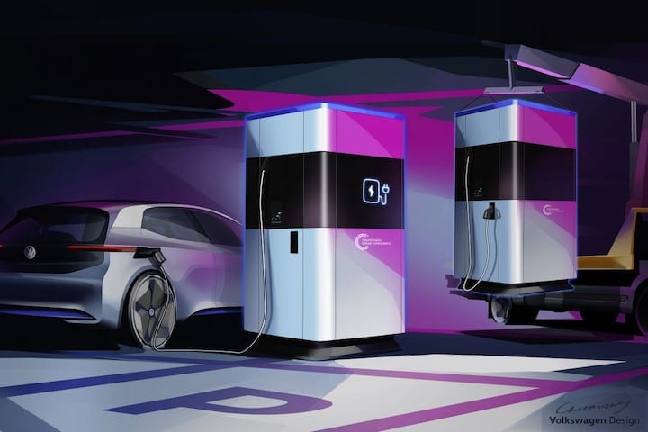 Volkswagen laadstation