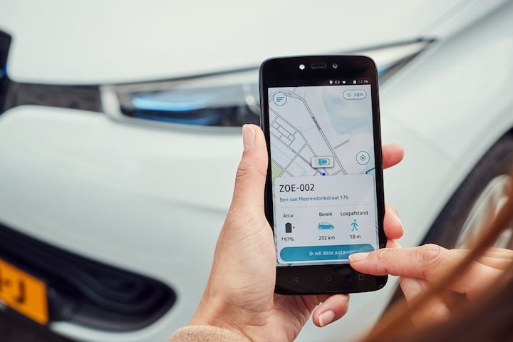 Fetch Carsharing deelauto autodeel app