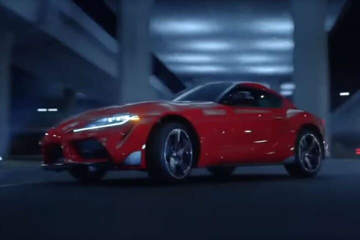 Toyota Supra gelekt