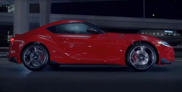 Toyota Supra gelekt