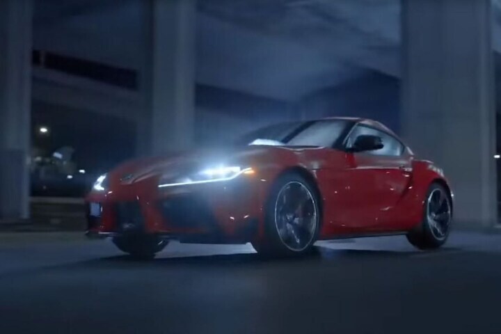 Toyota Supra gelekt