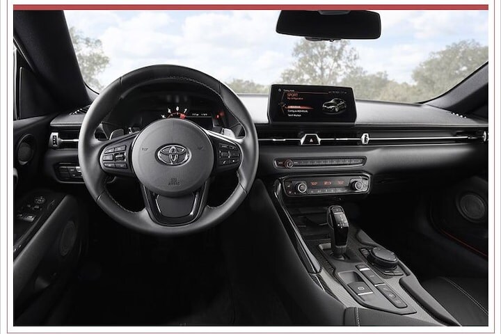 Toyota Supra gelekt