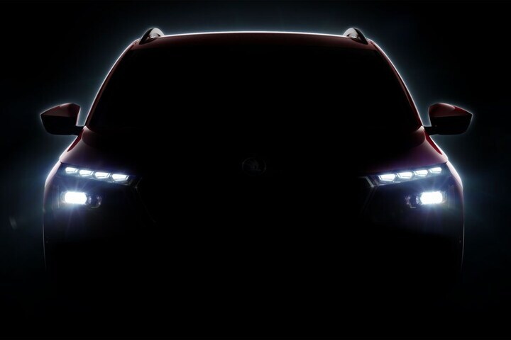 Skoda SUV geneve teaser