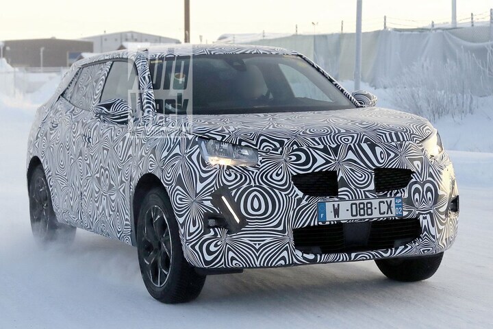 Spyshots Peugeot 2008