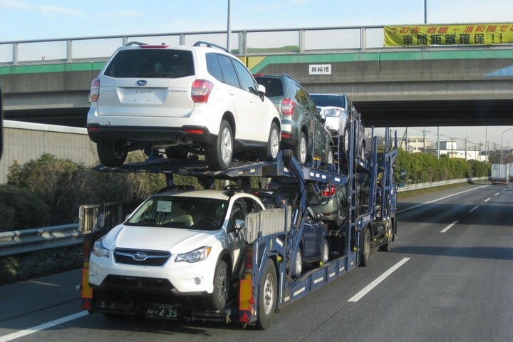 Subaru transport Gunma Japan