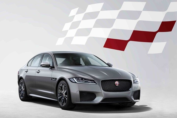 Jaguar XF Chequered Flag