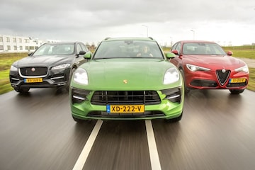 Jaguar F-Pace Porsche Macan Alfa Romeo Stelvio lux