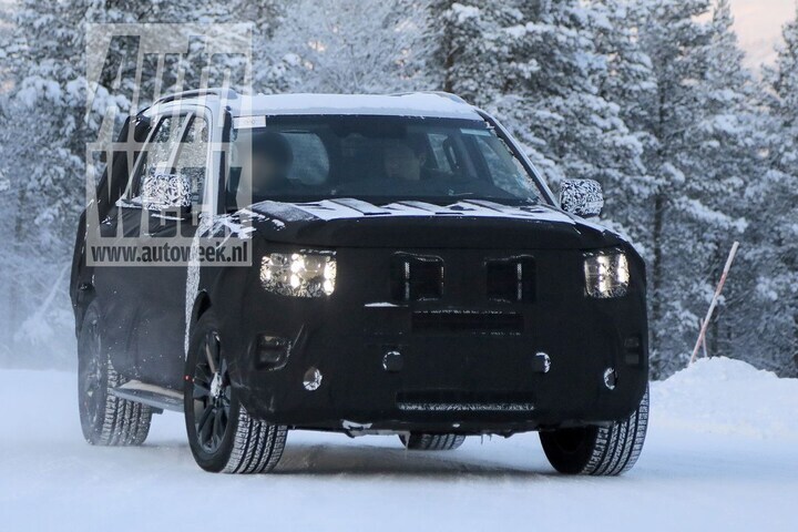Kia Mohave spyshots