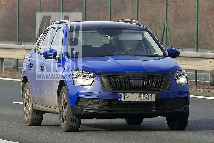 Skoda Kamiq spyshots