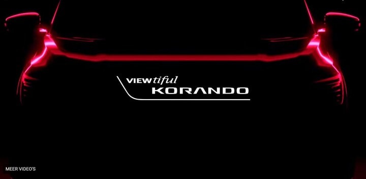 SsangYong Korando teaser