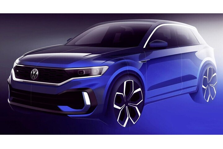 Volkswagen T-Roc R schets