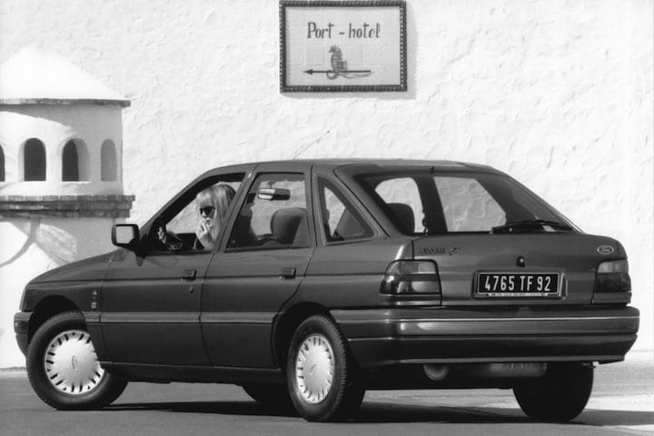 Ford Escort facelift friday