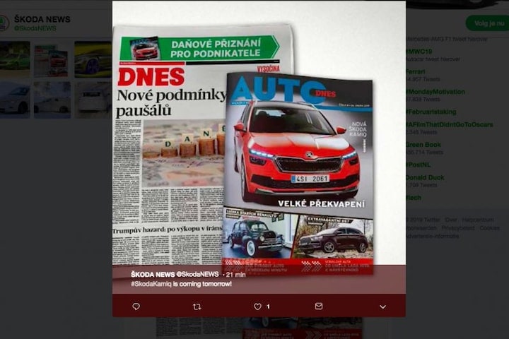 Skoda Kamiq gelekt