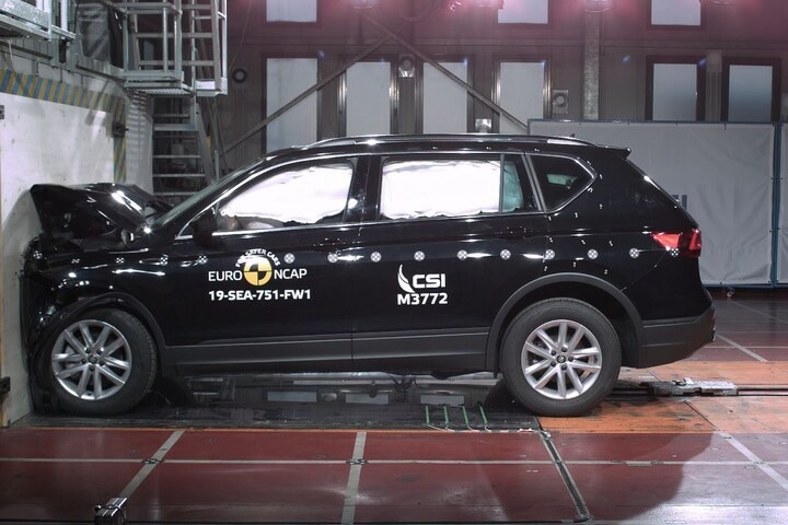 EuroNCAP Honda CR-V Seat Tarraco Mercedes-Benz G-k