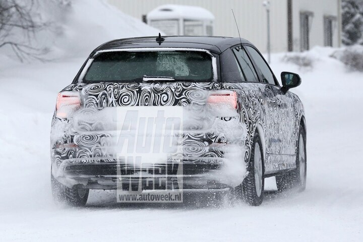 Audi Q2 E-Tron spionage