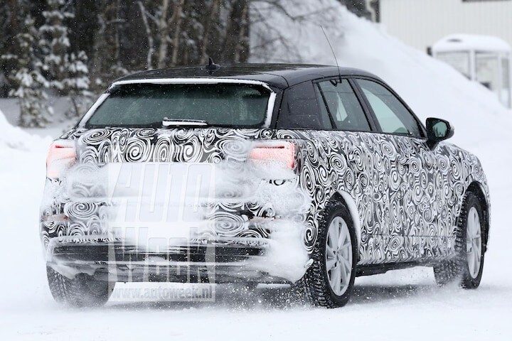 Audi Q2 E-Tron spionage