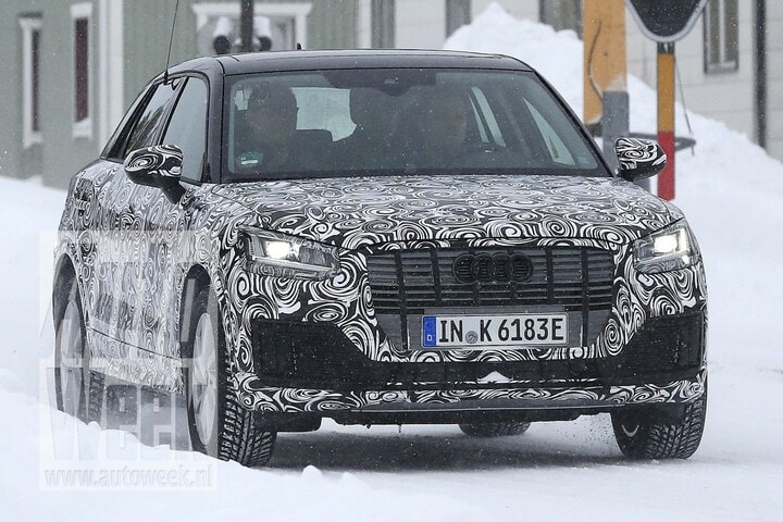 Audi Q2 E-Tron spionage
