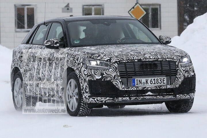 Audi Q2 E-Tron spionage