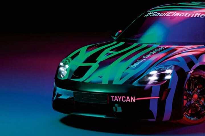 Porsche Taycan teaser
