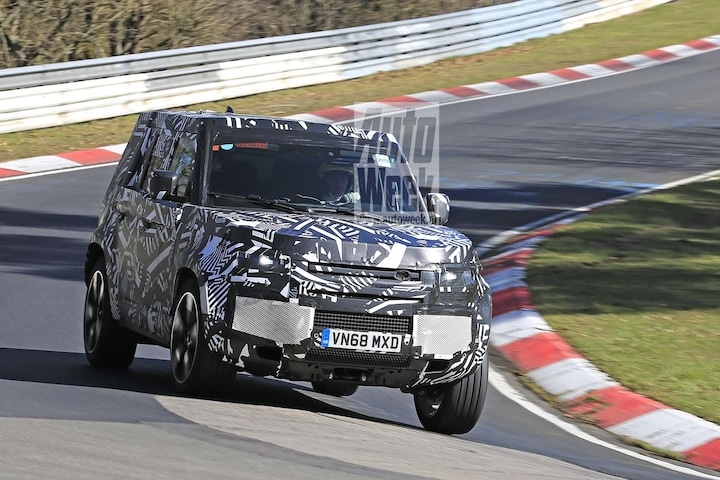 Land Rover Defender spyshos