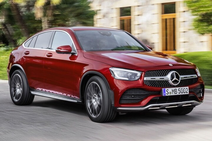 Mercedes-Benz GLC Coupé facelift