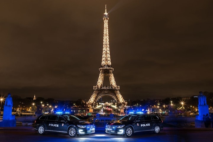 Volkswagen politie Parijs 