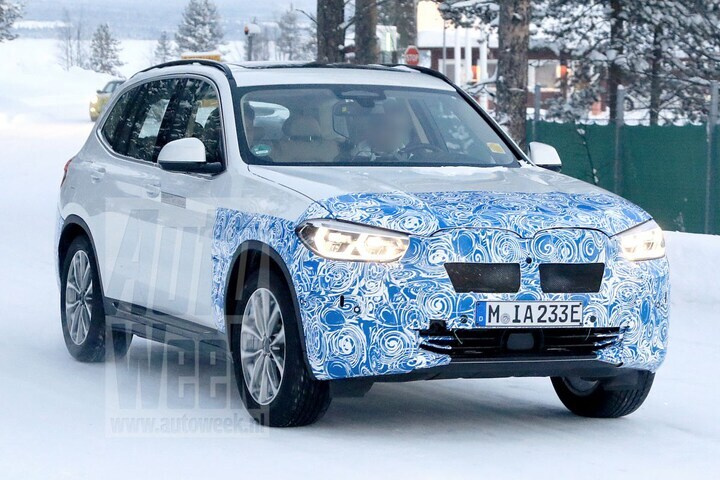 BMW iX3 spionage