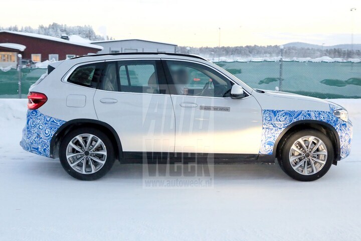 BMW iX3 spionage