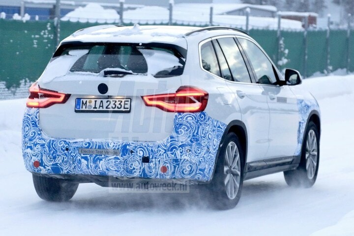 BMW iX3 spionage