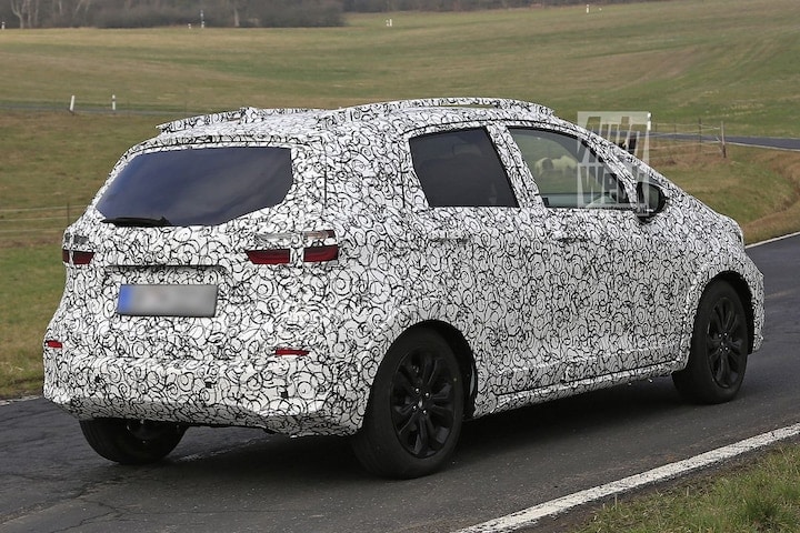 Honda Jazz spyshots