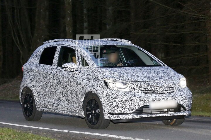 Honda Jazz spyshots