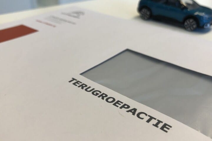 Terugroepactie Citroën C1 Peugeot 107 Toyota Aygo