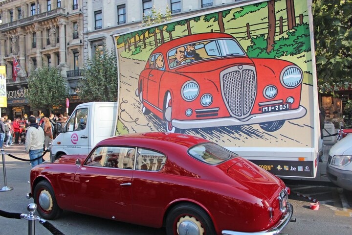 Auto's van Kuifje