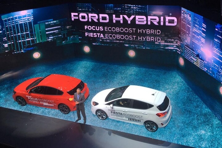Ford Focus Fiesta mild-hybrid