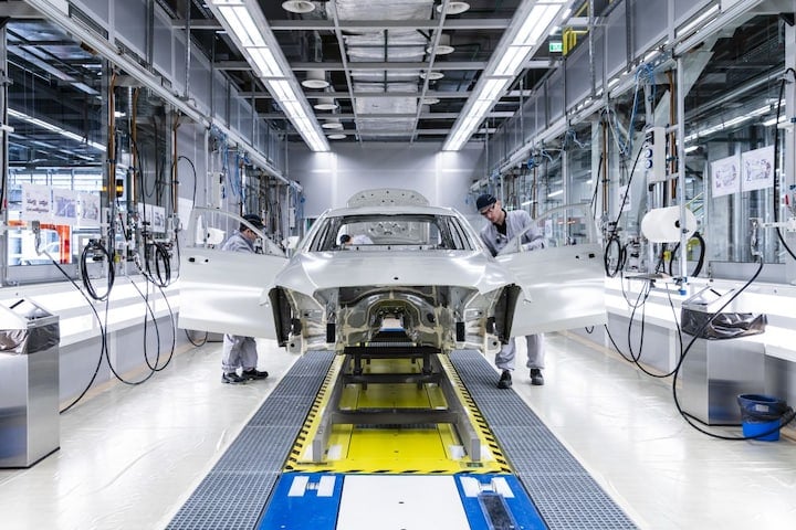 Fabriek Daimler Mercedes-Benz productie