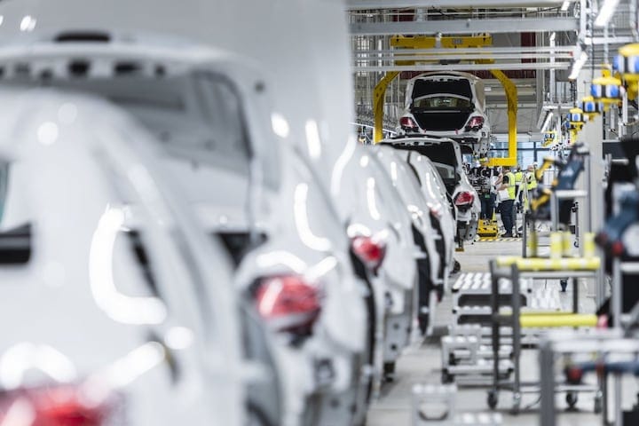Fabriek Daimler Mercedes-Benz productie