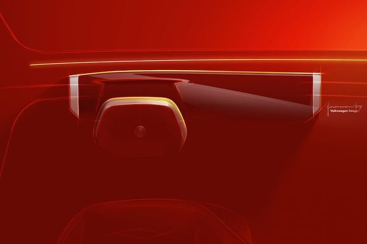 Volkswagen I.D. Roomzz interieur teaser