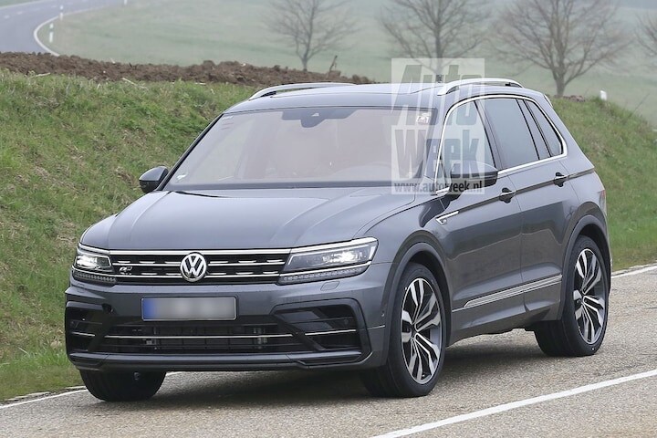 Volkswagen Tiguan R spyshots